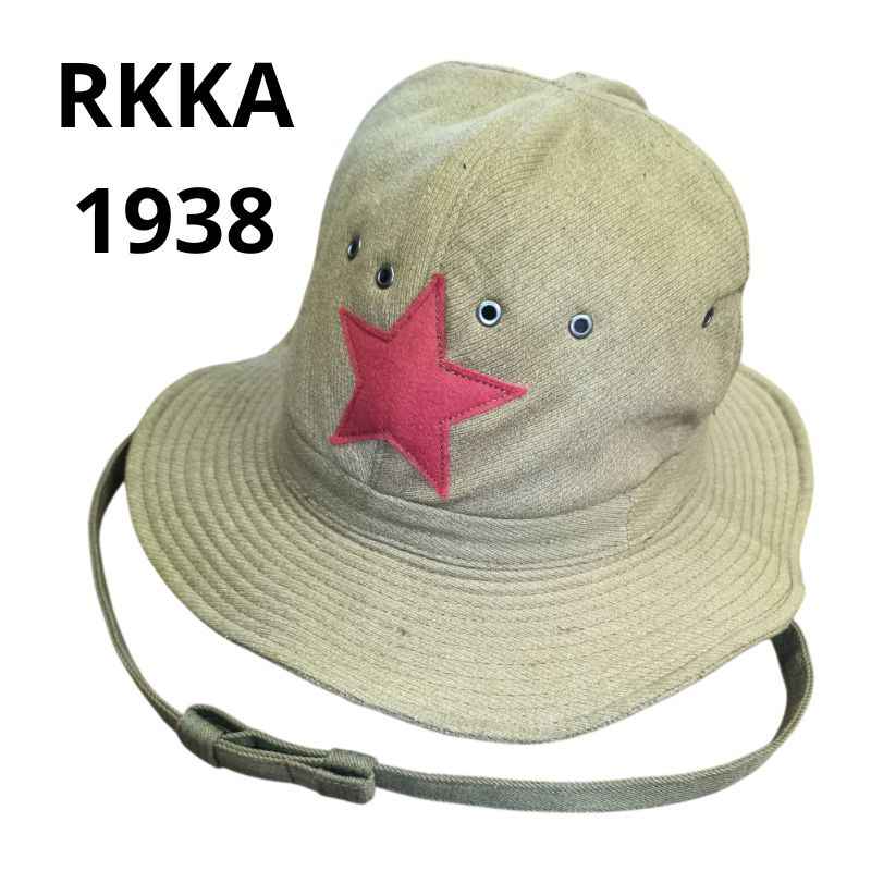 旧陸軍　軍帽 Original Soviet RKKA M1938 Panama Hat with Red Star | WWII Red