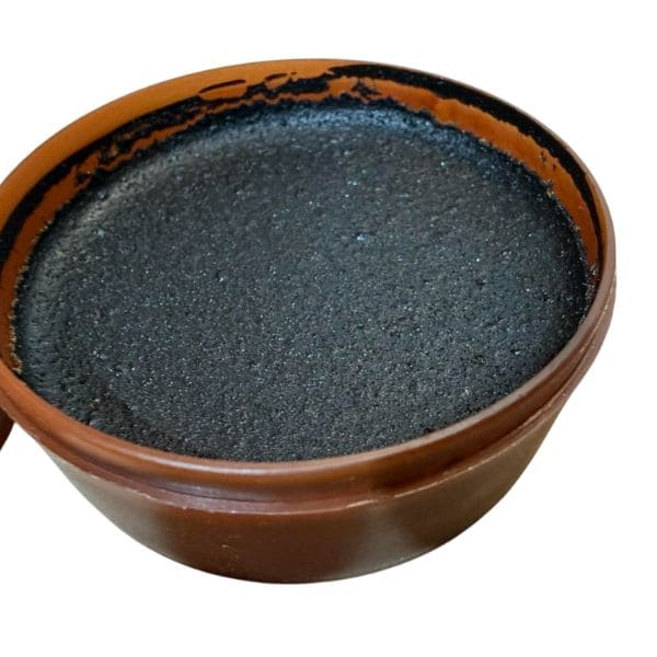 Original Soviet black boot polish surface used for Afghan Combat Boots M88, Kirza boots and officer boots.