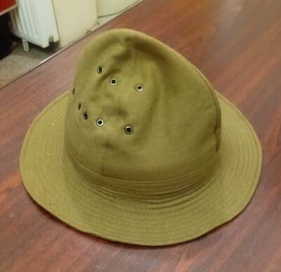 Olive Soviet Afghanka Panamanka summer hat