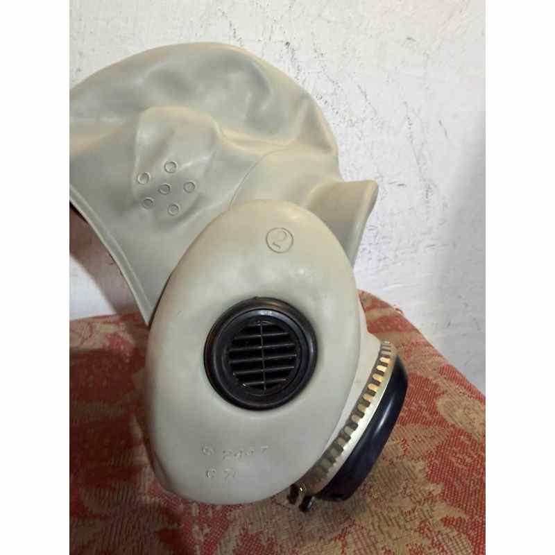 PBF VDV Airborne gas mask side filter port and rubber facepiece