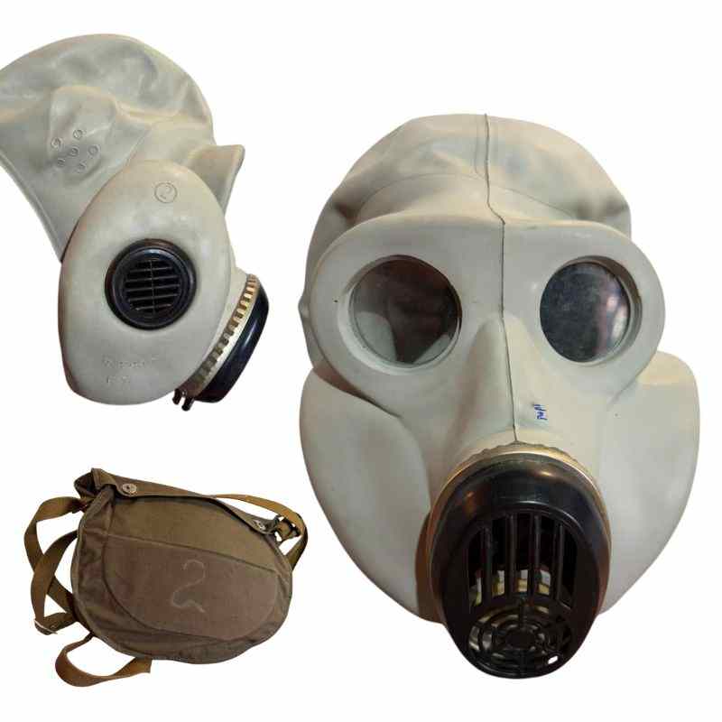 Original USSR PBF Hamster Airborne gas mask set with Soviet carrying bag
