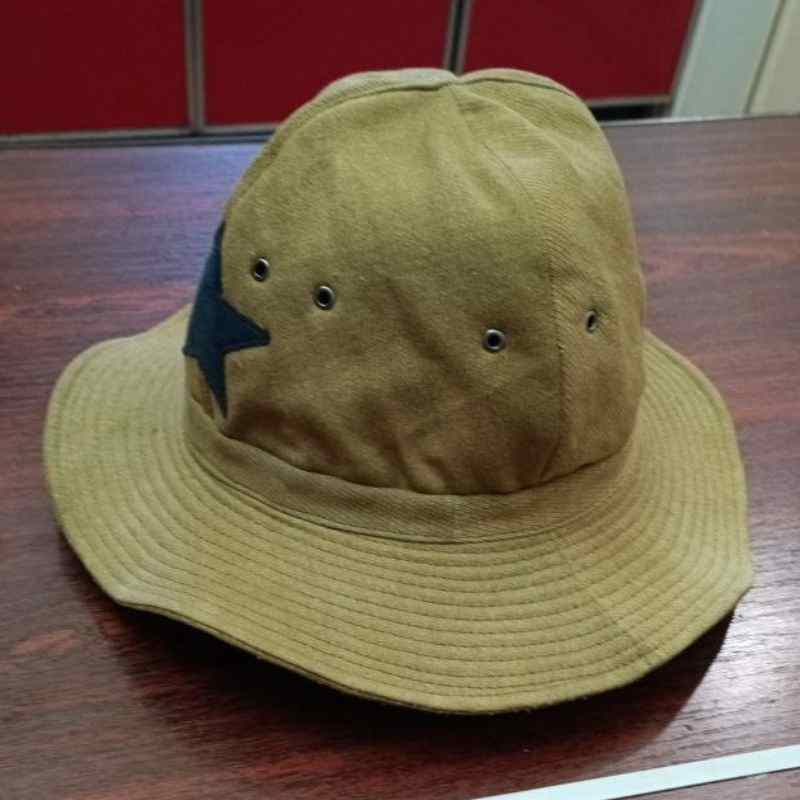 Soviet Border Troops M1938 Panama Hat shown from the side