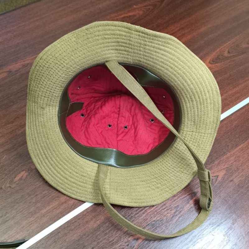 Inside view of Soviet RKKA M1938 Panama Hat high quality replica