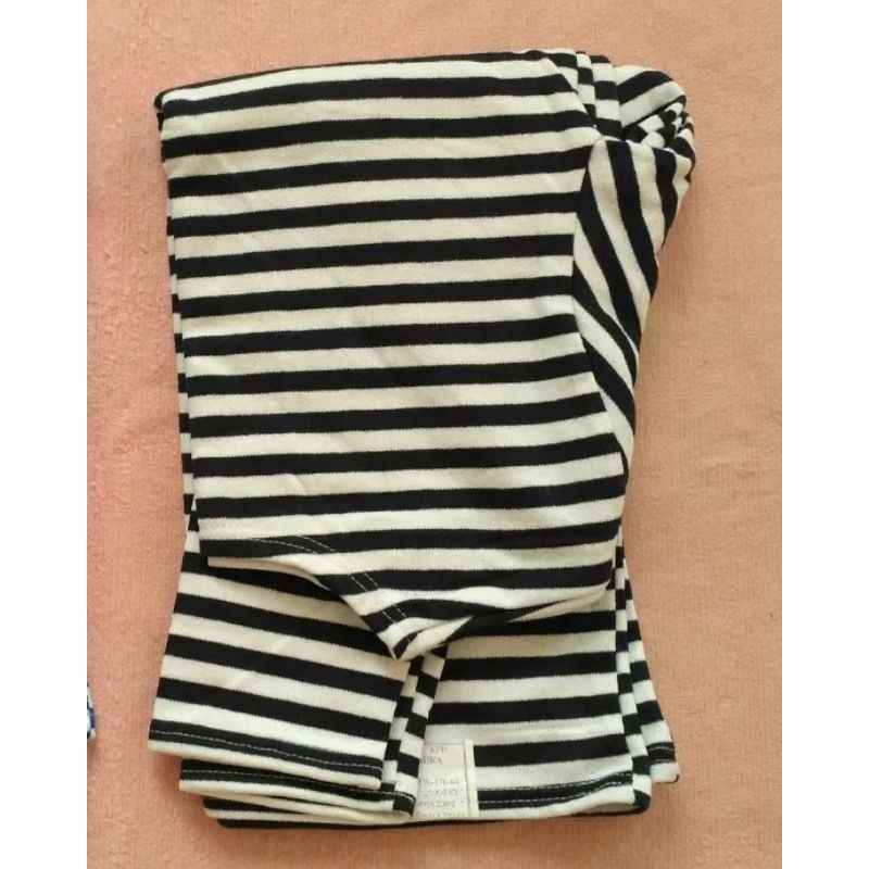Folded Soviet Russian Winter Navy Telnyashka striped shirt